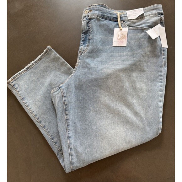 Jessica Simpson Jeans 26W Spotlight High Rise slim Straight Lived-in vintage - Picture 2 of 16